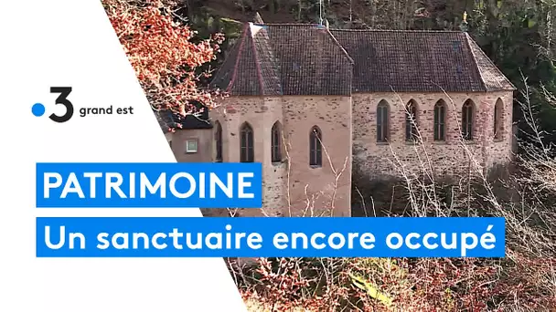 Ce moine vit seul dans un immense sanctuaire en pleine montagne