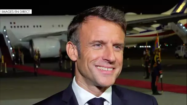 Macron : "Il n'est pas prévu aujourd'hui d'envoyer des militaires français dans la bande de Gaza"