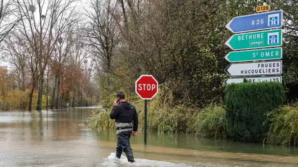 Inondations dans le Pas-de-Calais : le niveau de la Liane, surveillé de près par les habitants si…