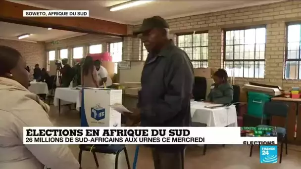 Les Sud-Africains se rendent aux urnes pour élire leurs députés