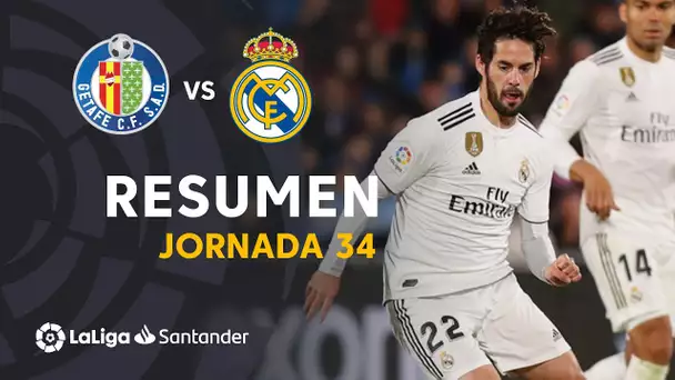 Resumen de Getafe CF vs Real Madrid (0-0)