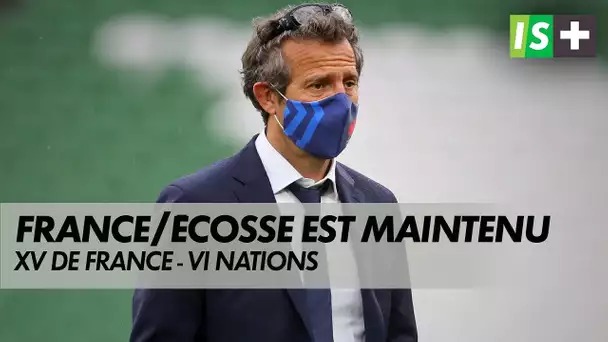 France / Écosse : le match maintenu