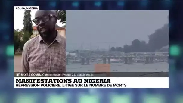 Manifestations au Nigeria : répression policière, litige sur le nombre de morts