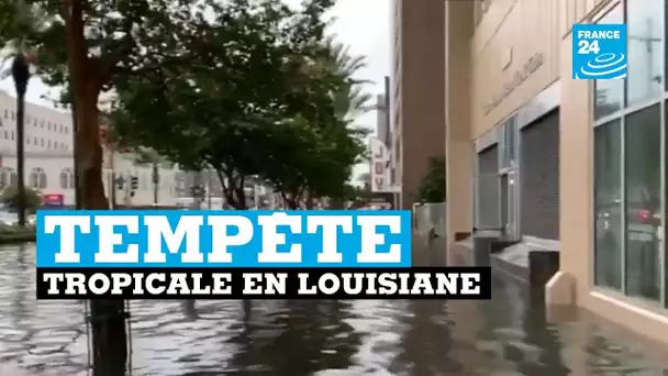 Tempête tropicale en Louisiane