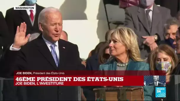 REPLAY - Joe Biden prête serment et devient le 46e président des Etats-Unis