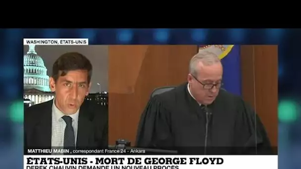 Le policier jugé coupable du meurtre de George Floyd veut faire annuler le verdict