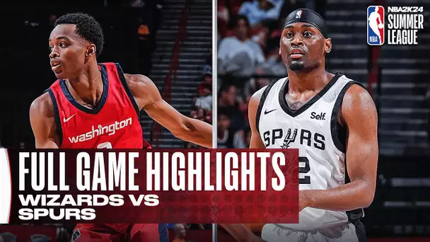 WIZARDS vs SPURS | NBA SUMMER LEAGUE | FULL GAME HIGHLIGHTS