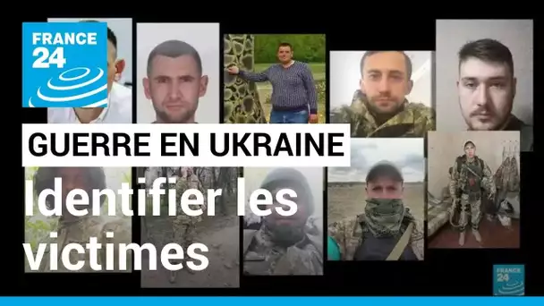 Guerre en Ukraine : le vaste travail d'identification des victimes • FRANCE 24