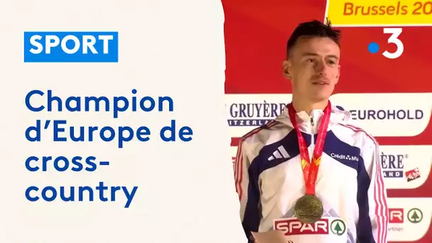 Yann Schrub, champion d'Europe de cross-country à Bruxelles