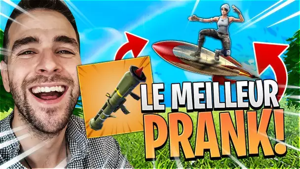 LE MEILLEUR PRANK À NOUVEAU POSSIBLE GRÂCE  AU MISSILE Sur Fortnite! (No Fake)