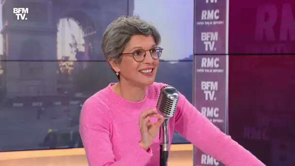 Sandrine Rousseau face à Jean-Jacques Bourdin en direct