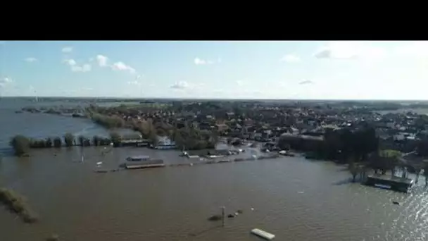 Nord de l'Angleterre : plusieurs villes sous les eaux