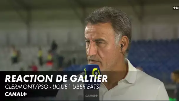 Réaction de Christophe Galtier - Clermont/PSG