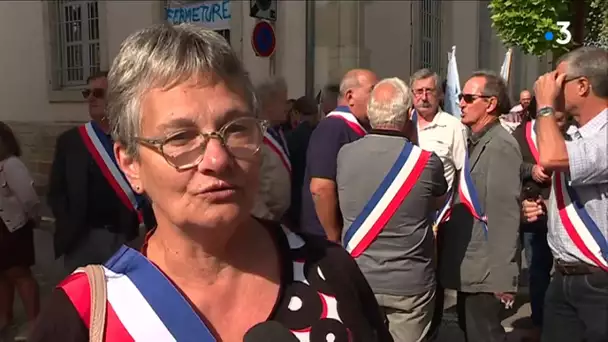 Auxonne : manifestation pour défendre les trésoreries