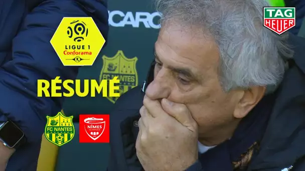 FC Nantes - Nîmes Olympique ( 2-4 ) - Résumé - (FCN - NIMES) / 2018-19