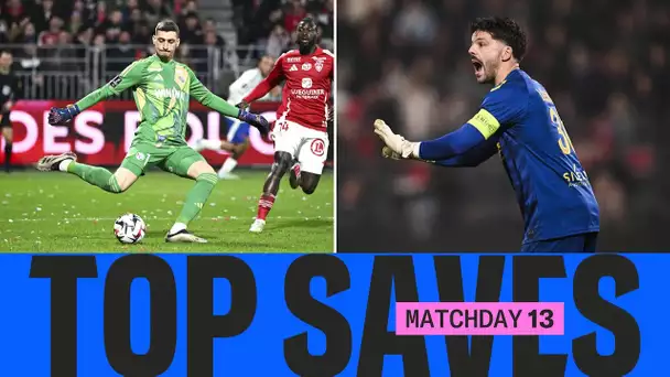 Les plus BEAUX ARRÊTS de la 13ème journée | Ligue 1 McDonald's 24/25