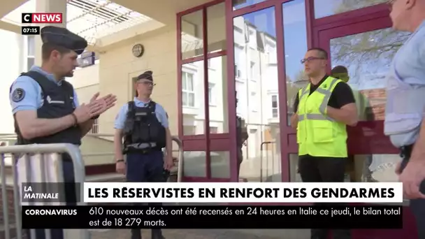 Les réservistes en renfort des gendarmes