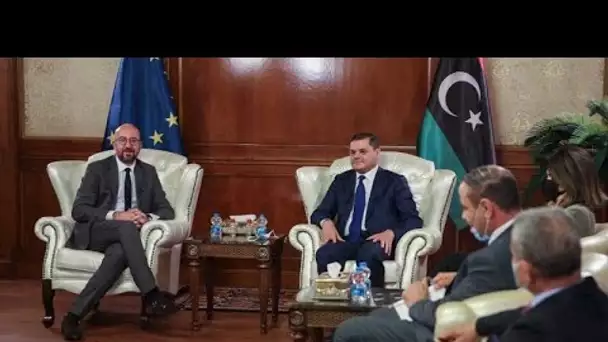 Le président du Conseil européen apporte le soutien de l'UE à la Libye
