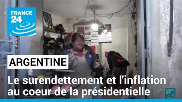 Le surendettement et l'inflation au coeur de la présidentielle argentine • FRANCE 24