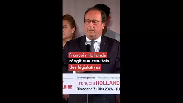 François Hollande réagit aux résultats des législatives