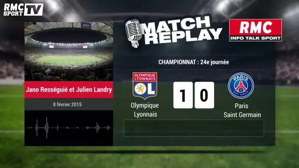 OL - PSG (1-1) : Le Match Replay avec le son de RMC Sport