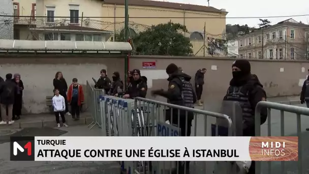 Turquie : un mort dans une attaque armée contre une église à Istanbul