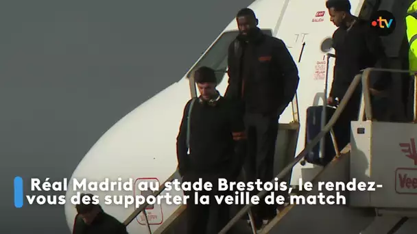 Réal de Madrid au stade Brestois, pour la Ligue des champions.