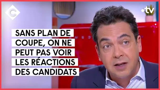 Débat présidentiel : pourquoi couper les plans de coupe ? - C à vous - 20/04/2022