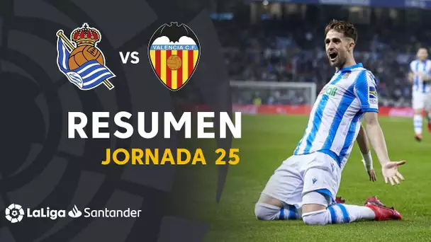 Resumen de Real Sociedad vs Valencia CF (3-0)