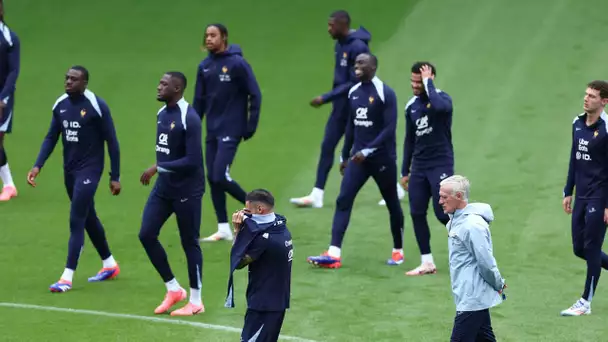 Euro 2024 : repos, exercices devant le but... Les Bleus entament la préparation du quart de finale