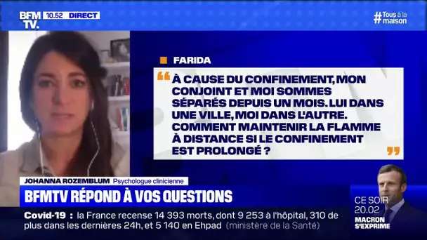 Mon conjoint et moi sommes séparés à cause du confinement, comment entretenir la flamme ?