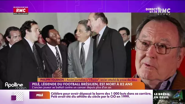 Mort de Pelé: les souvenirs de Philippe Tournon