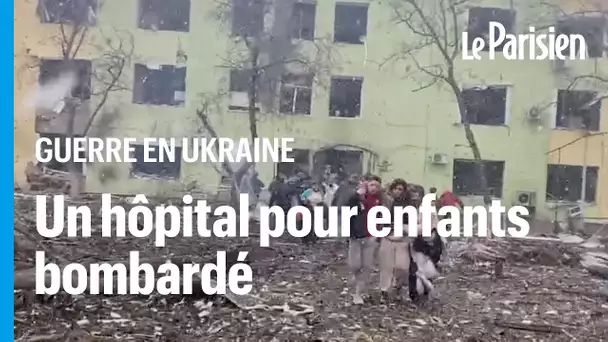 Ukraine: un hôpital pédiatrique et une maternité bombardés à Marioupol