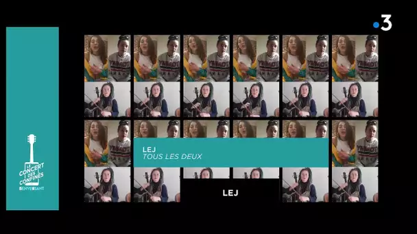 LIVE. Le trio L.E.J. chante "Tous les deux" et "Summer 2019" dans "Le concert des confinés"