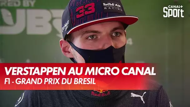 "Pas un mauvais résultat" pour Verstappen - GP du Brésil