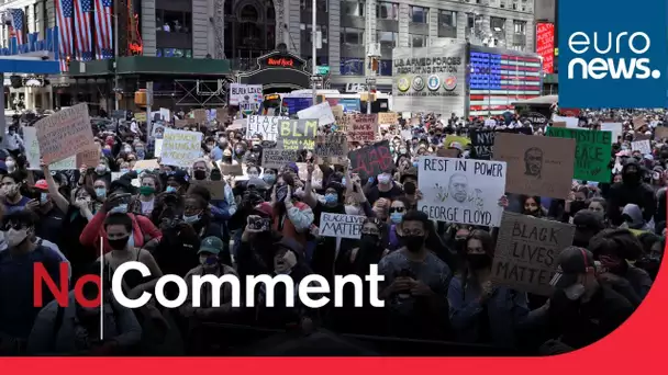 No Comment : manifestation à New York pour George Floyd