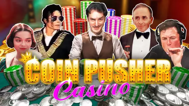 SOIRÉE DÉRAPAGES AU CASINO !! -Coin Pusher Casino- [DINGUERIES]