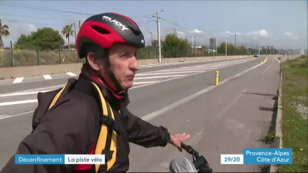 Antibes : l'élargissement d'une piste cyclable ne fait pas l'unanimité