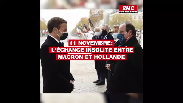 L'échange insolite entre Emmanuel Macron et François Hollande