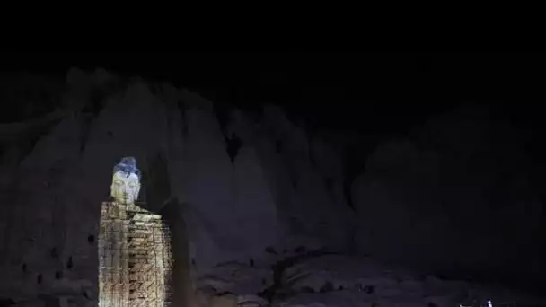 L'éphémère retour à la vie des Bouddhas de Bamiyan