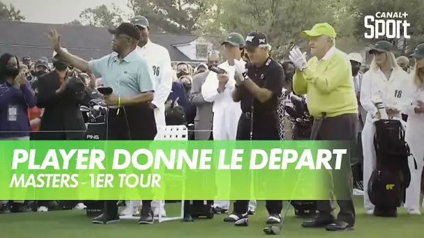 Le départ des starters honoraires - Golf - Masters 1er Tour