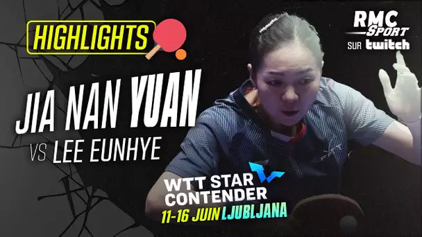WTT Star Contender Ljubljana (16e de finale) - Jia Nan YUAN vs LEE Eunhye