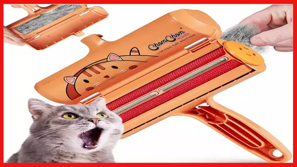 ChomChom Roller Pet Hair Remover - Reusable Cat and Dog Fur Rollers for Furniture, Couch, Car