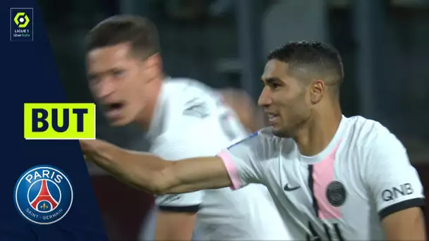 But Achraf HAKIMI (90' +4 - PSG) FC METZ - PARIS SAINT-GERMAIN (1-2) 21/22