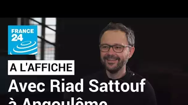 Riad Sattouf : l'auteur de "L'Arabe du futur" remporte le Grand Prix d'Angoulême • FRANCE 24