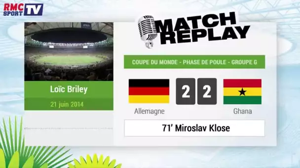 Allemagne - Ghana : Le Match Replay avec le son RMC Sport ! 21/06