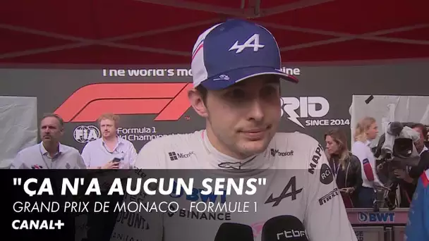 Esteban Ocon énervé par sa pénalité - Grand Prix de Monaco - F1