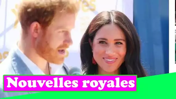 Meghan Markle et le prince Harry remerciés pour leur "gracieuseté" après le dernier acte de charité