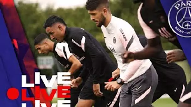 ⚽️ 15 minutes d'entraînement avant ESTAC Troyes - Paris Saint-Germain 🔴🔵