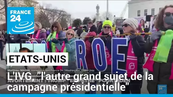 IVG aux Etats-Unis : "Avec l'immigration, c'est l'autre grand sujet de la campagne présidentielle"